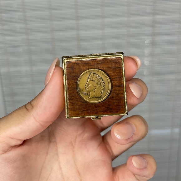 Other - Vintage Indian Head Penny Pill Box